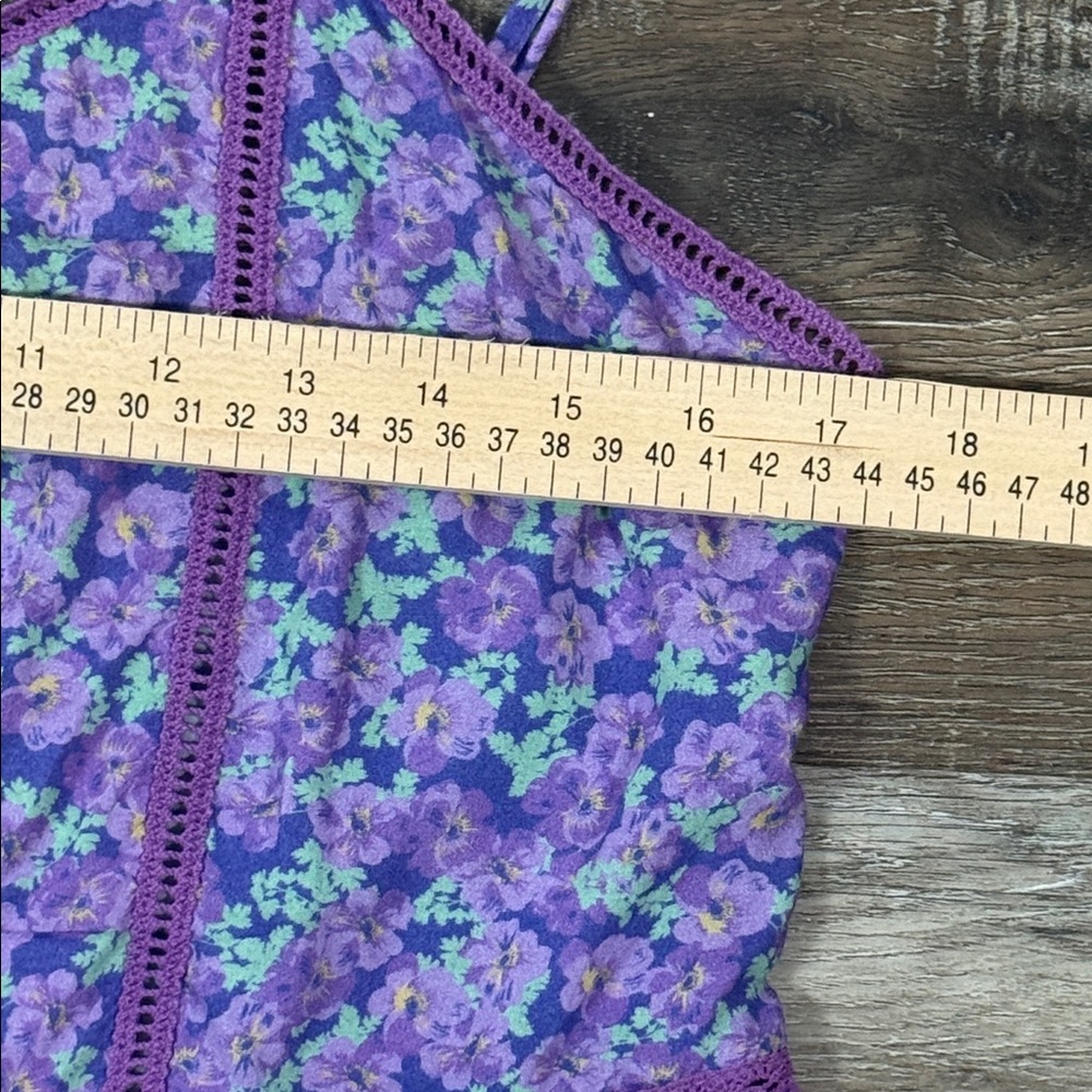 Vintage Spell Wildflower Mini Dress Size Medium - Picture 13 of 15